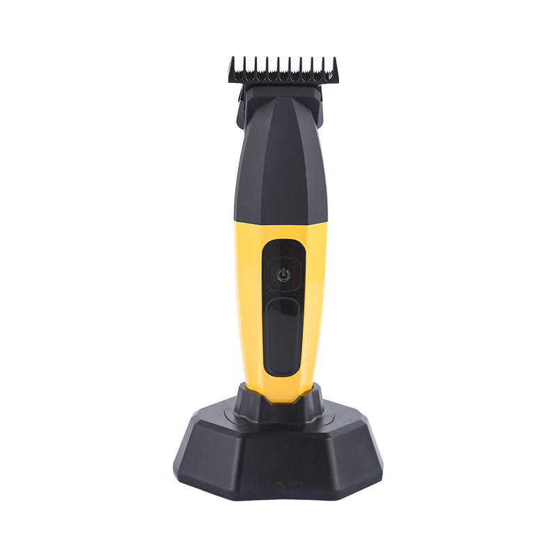 ماكينة قص الشعر ذات الشفرة المتحركة المصنوعة من السيراميك والتيتانيوم الأسود